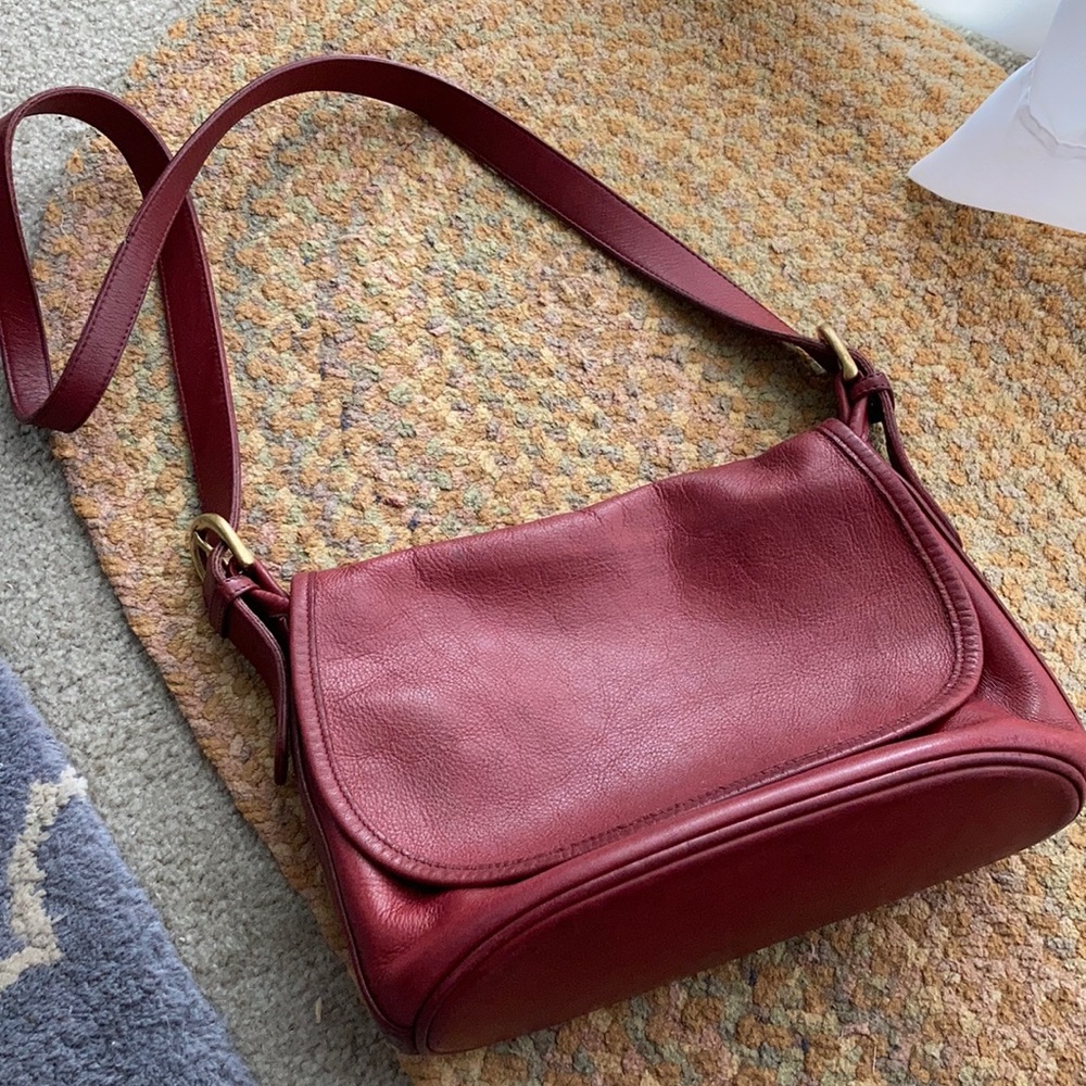 Vintage Red coach bag